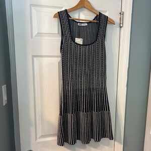 Zara blue mini dress